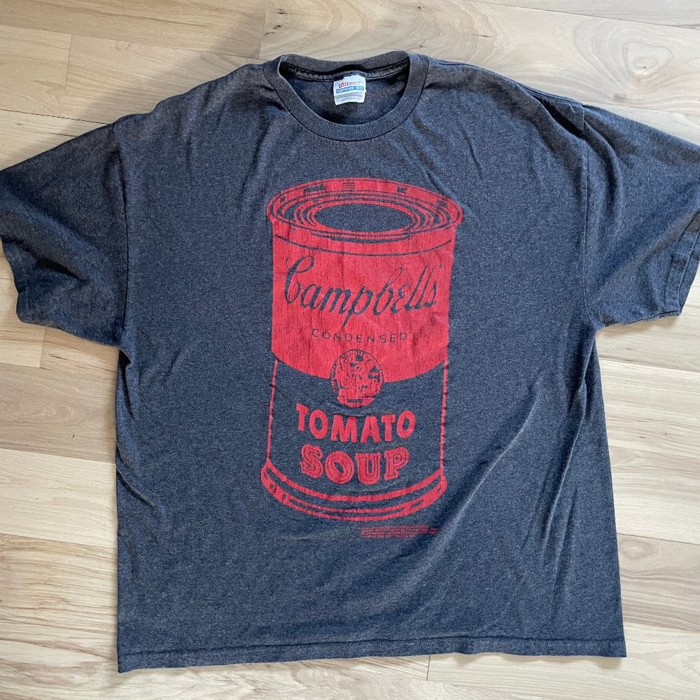 Warhol Campbells Soup t-shirt XL